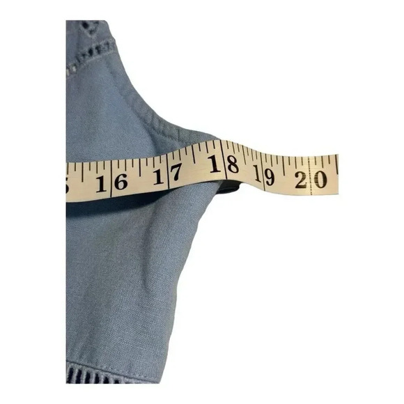 NEW Madewell Women’s Size 10 Sweetheart Midi Dress in Linen-Cotton Blend NWT - Picture 4 of 8